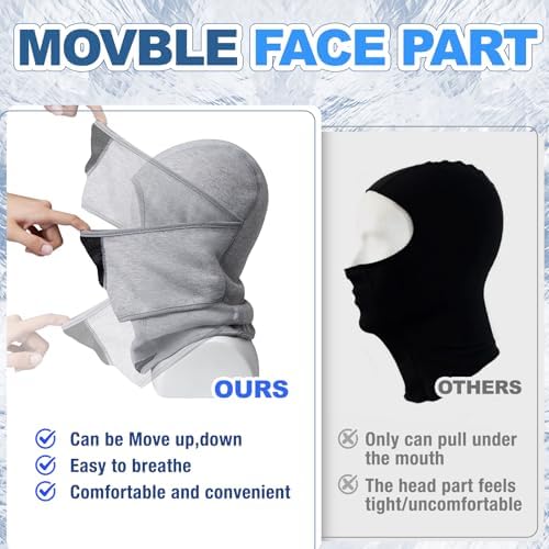 Winter Windproof Ski Mask for Kids