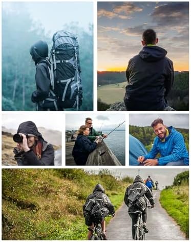 iCreek Eco-Friendly Waterproof jacket and pants 2 in 1 Set