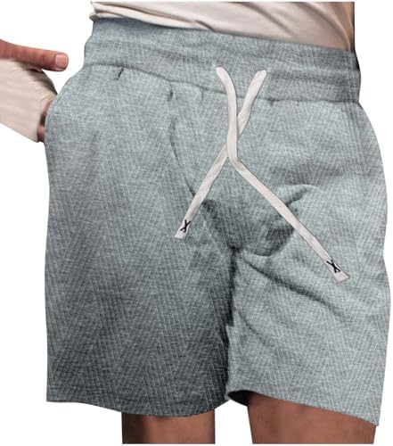 Versatile Mens Casual Textured Corduroy Shorts