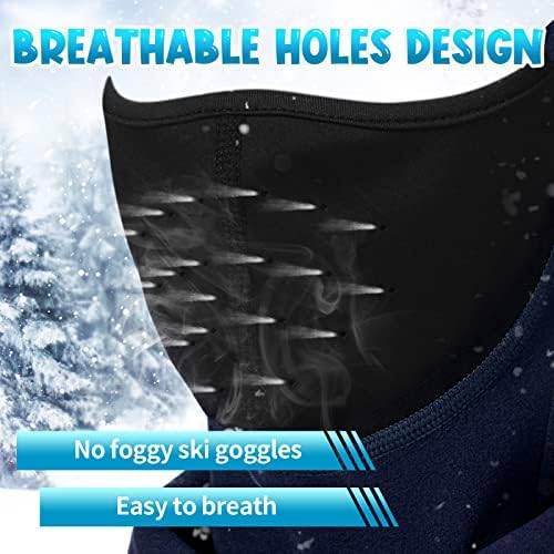 Kids Balaclava Ski Mask - Windproof Breathable and Warm for Winter