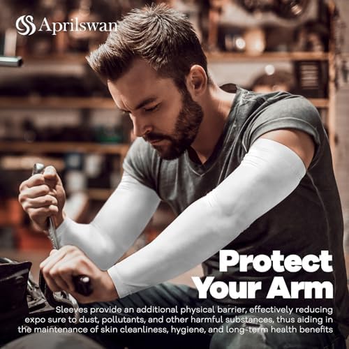 Cooling Protective Arm Sleeves for Men and Women