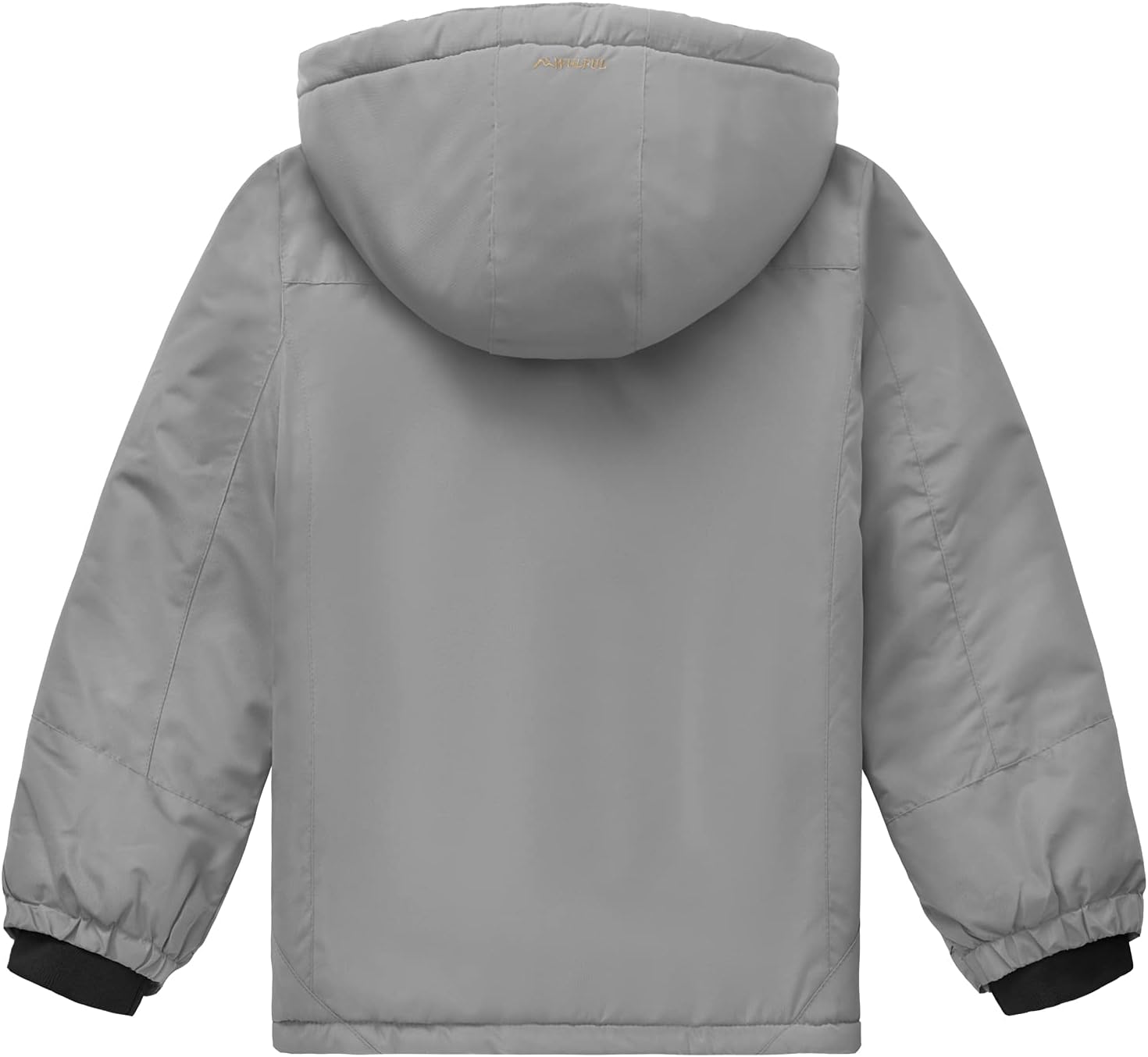 WULFUL Boys Ski Jacket - Windproof Water repellent Hiking Skiing