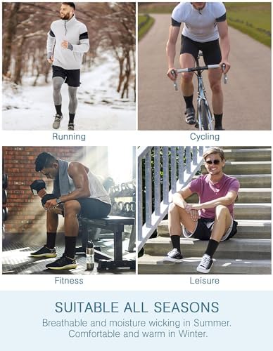 High Performance Breathable Crew Socks