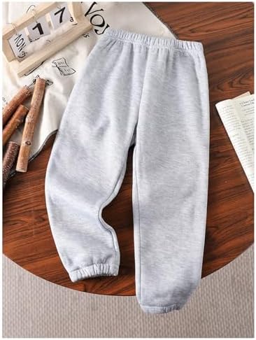RoseSeek Girls Elastic Waist Sweatpants