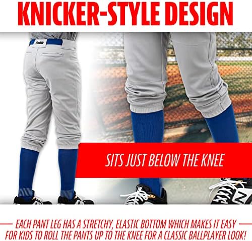 Franklin Sports Youth Baseball Softball Pants - Comfortable Fit