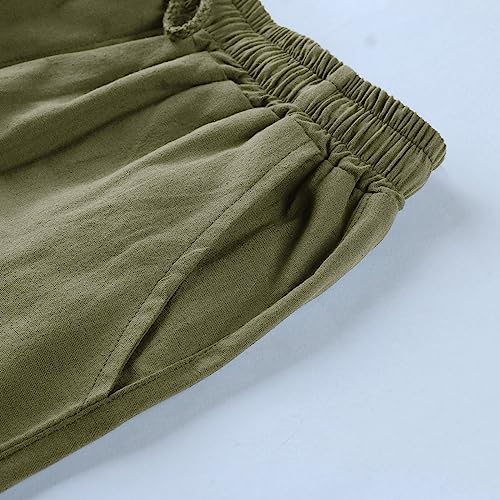 Elastic Waist Lightweight Quick-Dry Stay-Dry Cargo Shorts for Men