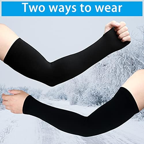Thermal Arm Sleeves for Cycling Mens Winter Warmers