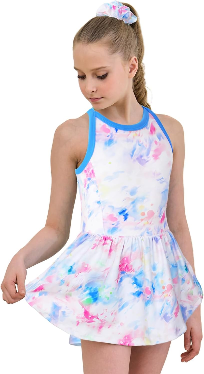 MODAFANS Girls Tennis Golf Dress athletic pleated and stylish