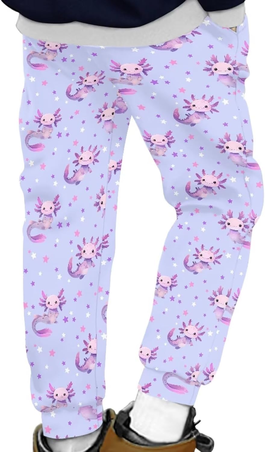 Eheartsgir Girls Joggers Pants with Pockets - Lightweight Active Sweatpants for Kids