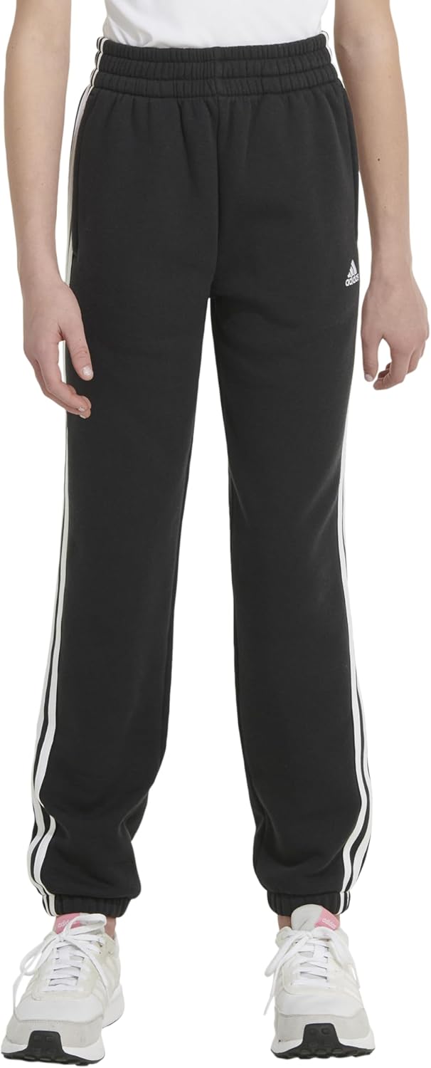 Adidas Girls Cotton Fleece Joggers Premium Comfort Style