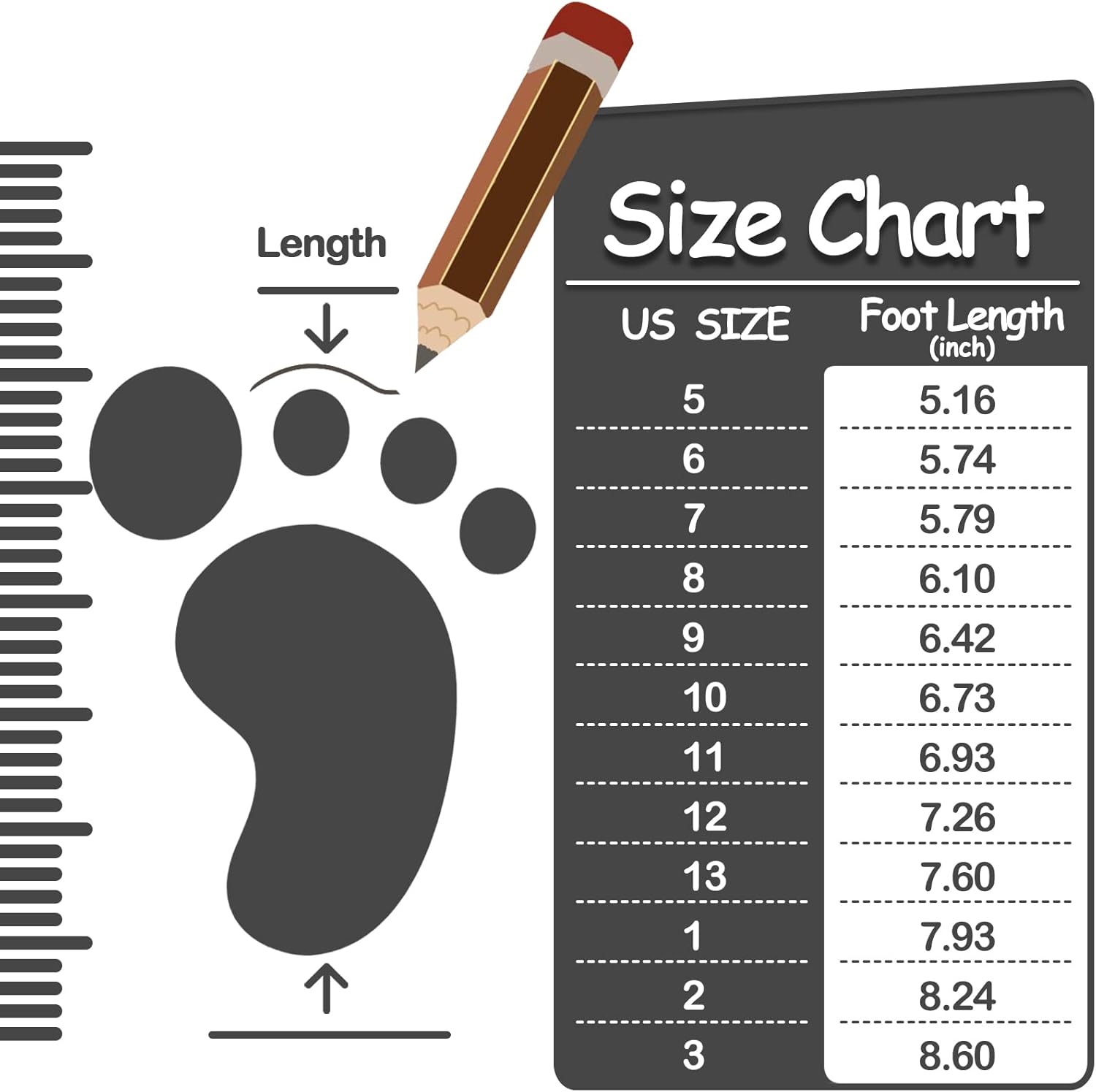 K KomForme Kids Rain Boots - Waterproof Lit
