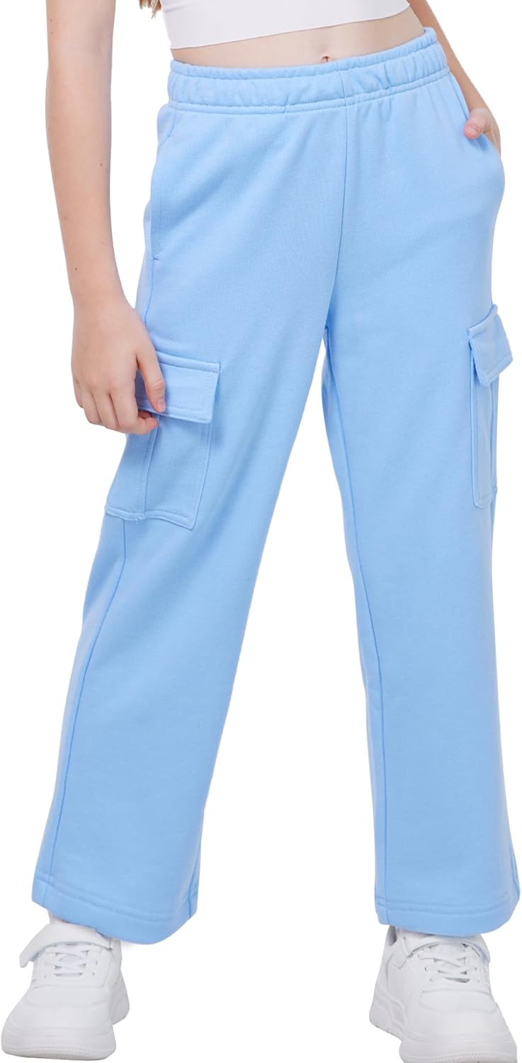WULFUL Girls Cargo Sweatpants Fleece Lined-Full Review
