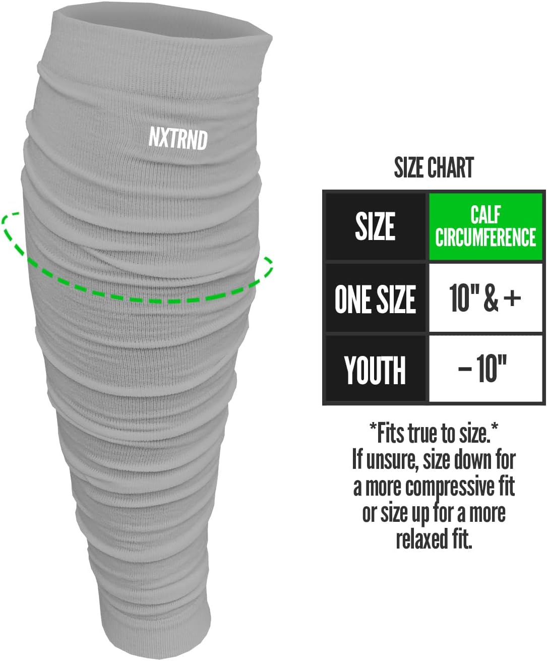 Stylish Compression Leg Sleeves for Football More