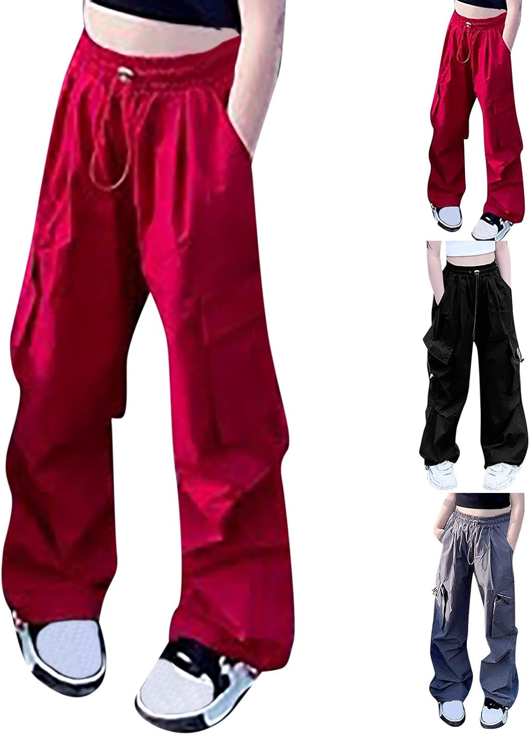Cargo Pants for Girls 3-14 Years