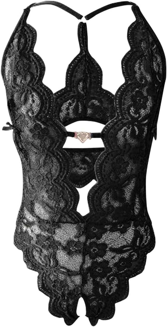 Womens Teddy Babydoll Lingerie Set