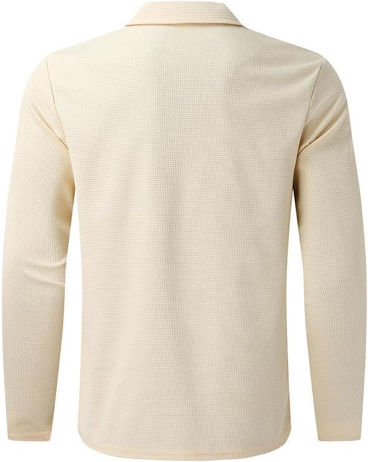 PICKLION Men Experience Warm Stylish in Heavy Oblong Waffle Cardigans