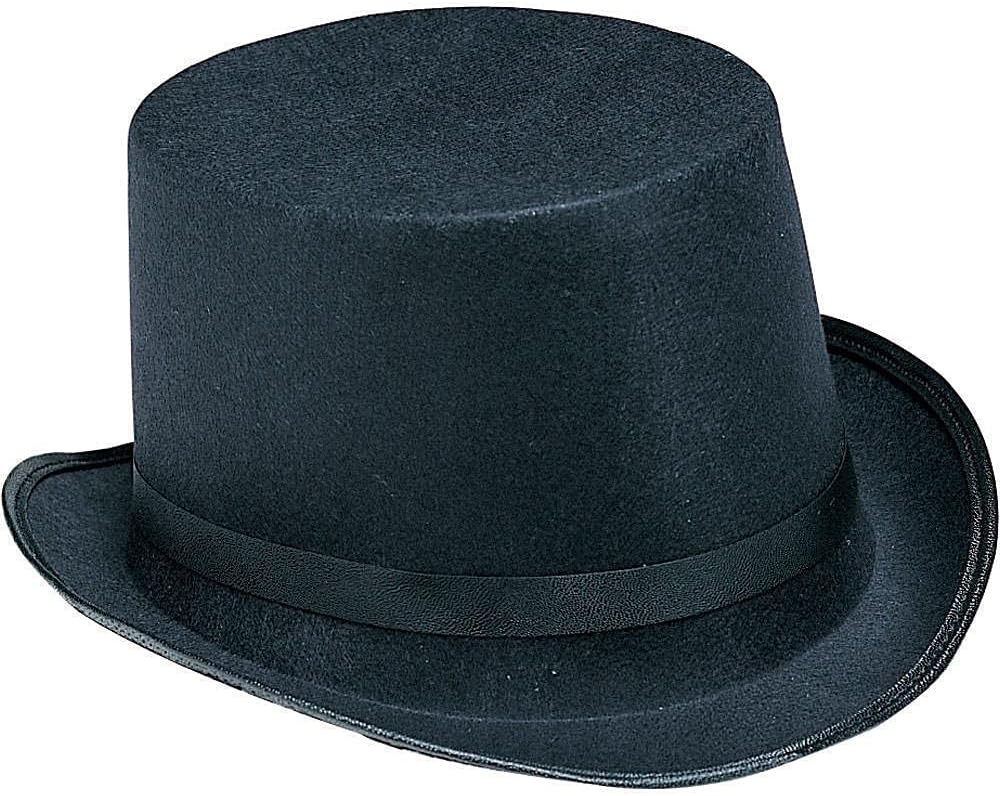 Kids Black Fedora Top Hat - Halloween Cosplay Perfect Choice