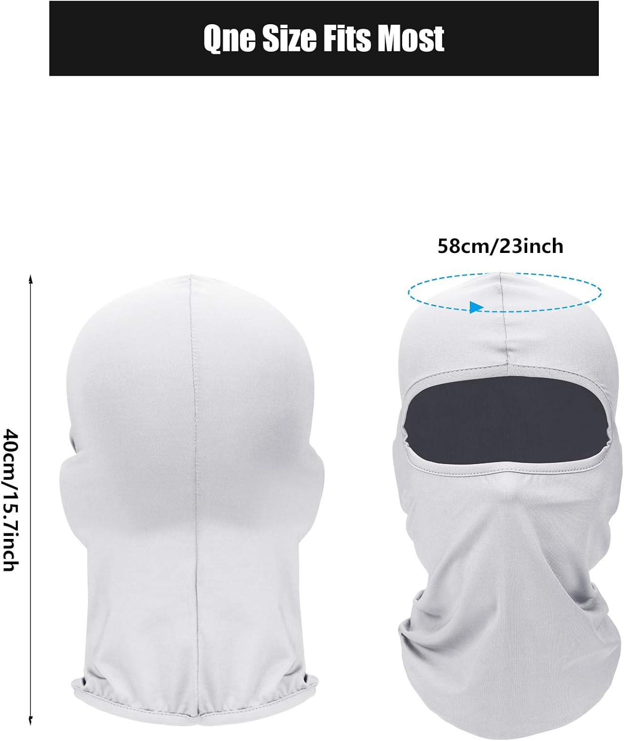 9-Piece Balaclava Ski Mask Set for Men - UV Protection Wind Resistance