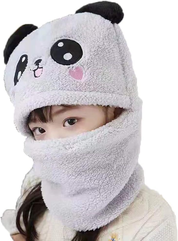 DNLKWGO Kids Winter Hat Scarf Set