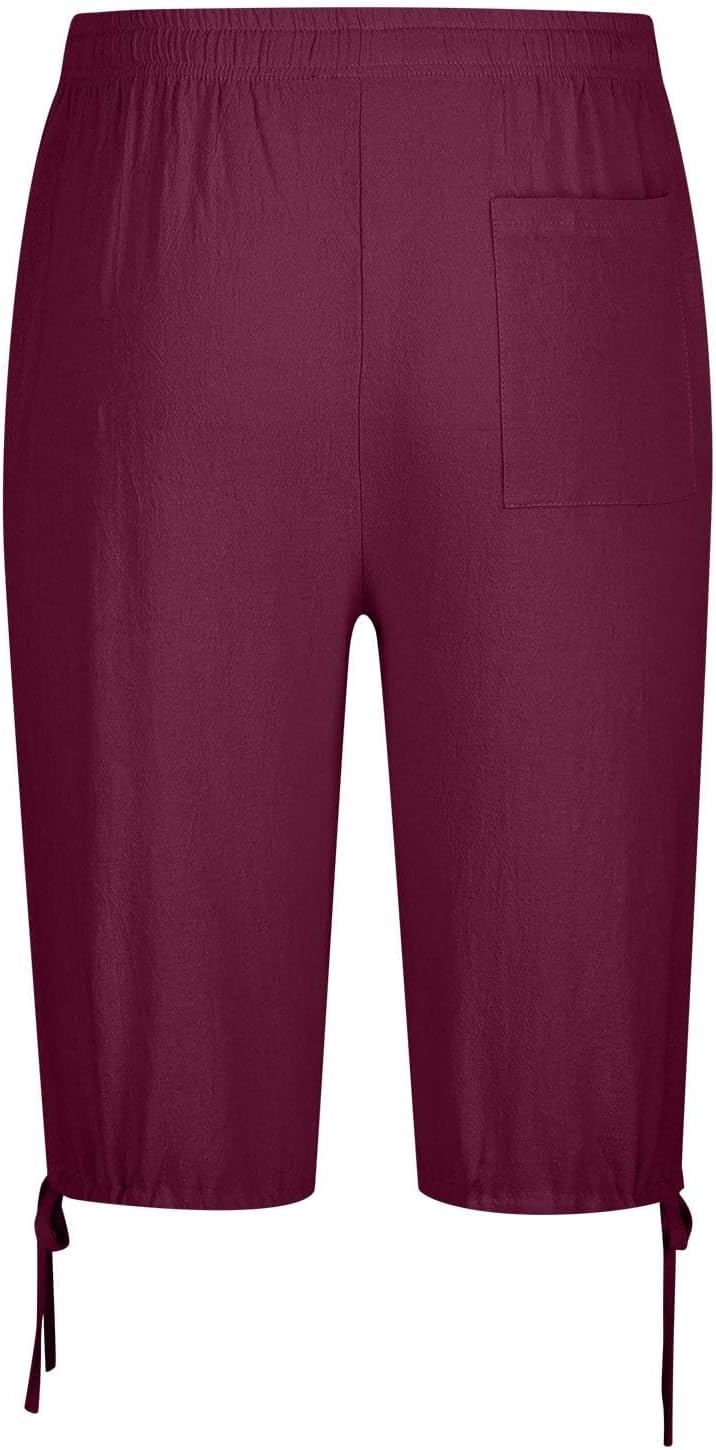 Premium Cotton Linen Shorts for Men - Casual Bottoms