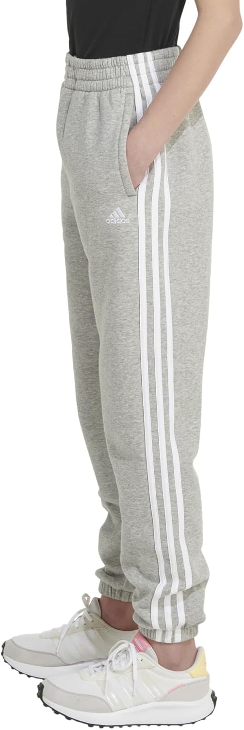 Adidas Power Girls Cotton Fleece Joggers Premium Cotton Fleece Overtime Tested