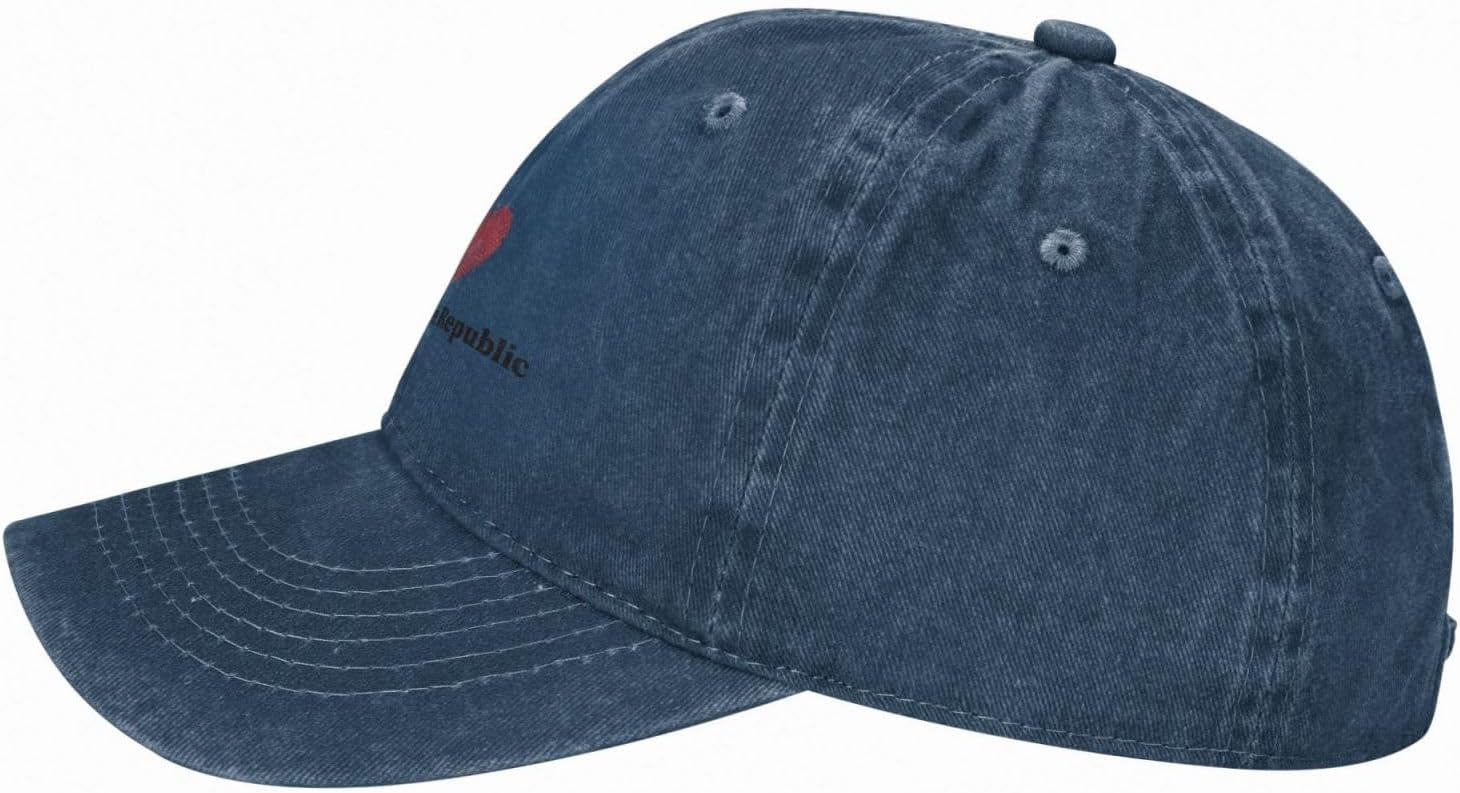 I Love Central African Republic Baseball Cap for Women and Men