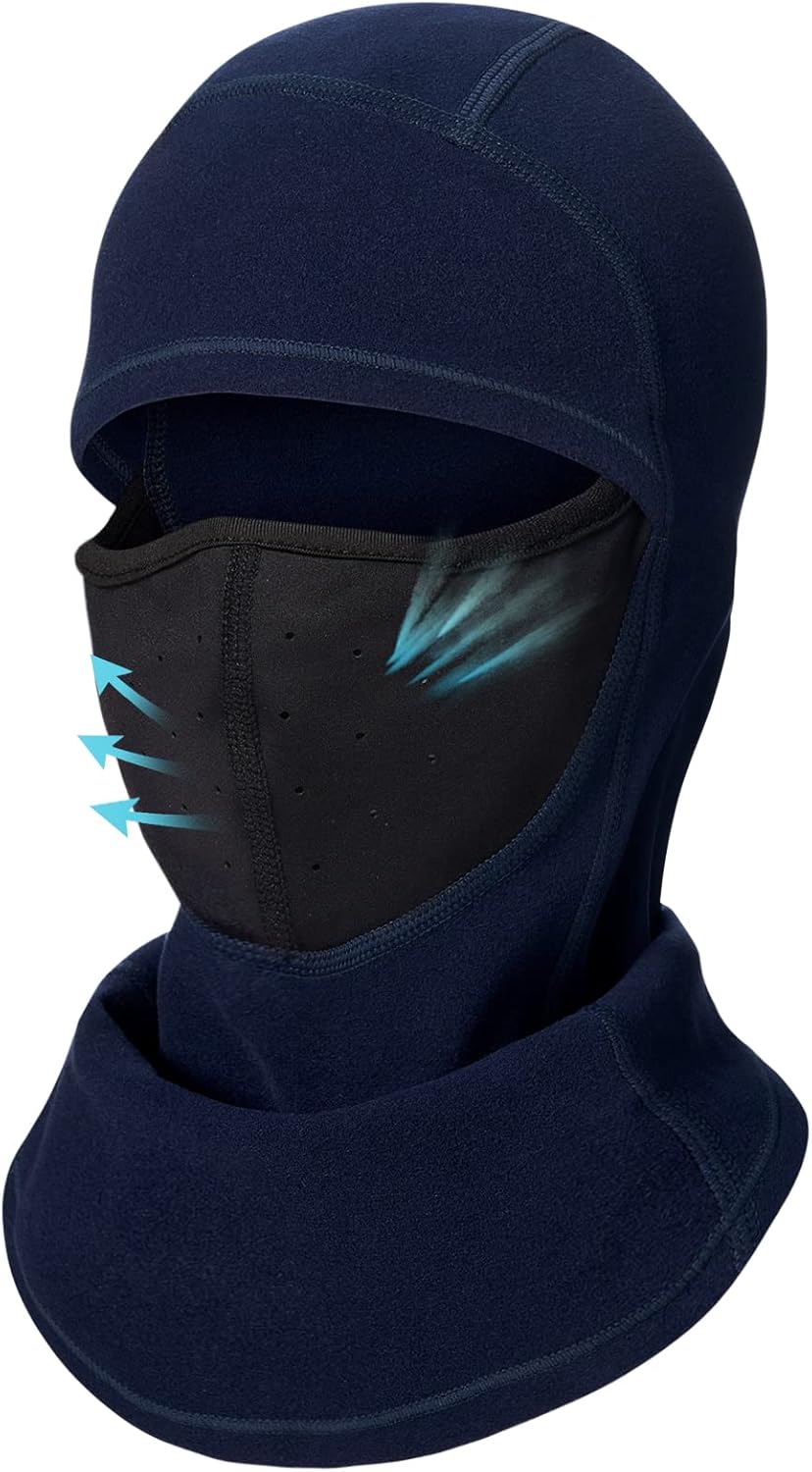 Kids Balaclava Ski Mask - Windproof Breathable and Warm for Winter