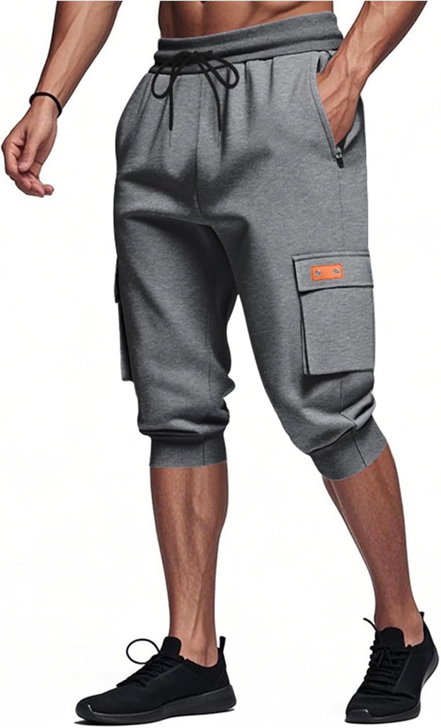 Premium Elastic Waist Cargo Shorts for Men