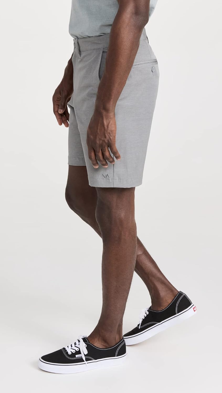 RVCA Mens Back in Hybrid Short Stretch Durable Design