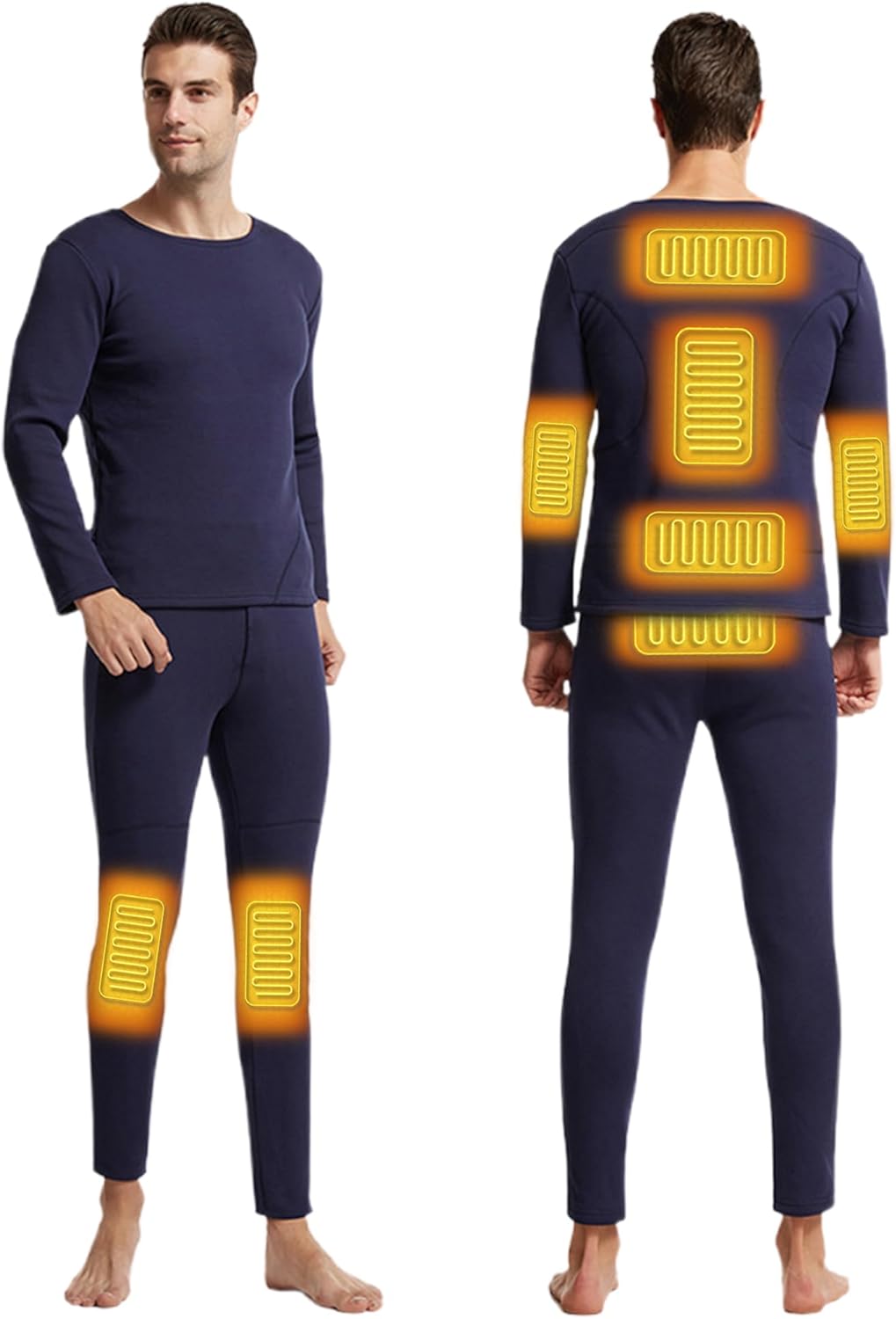 Warm Safe Heated Mens Baslsafer Overalls Set for Hunting Skiing More