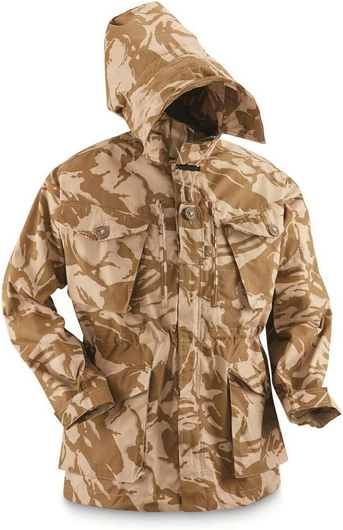 Experience the tactical adventures of the British army with this authentic parka
