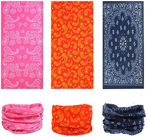 25x48cm neck gaiter headband for Face Mask More