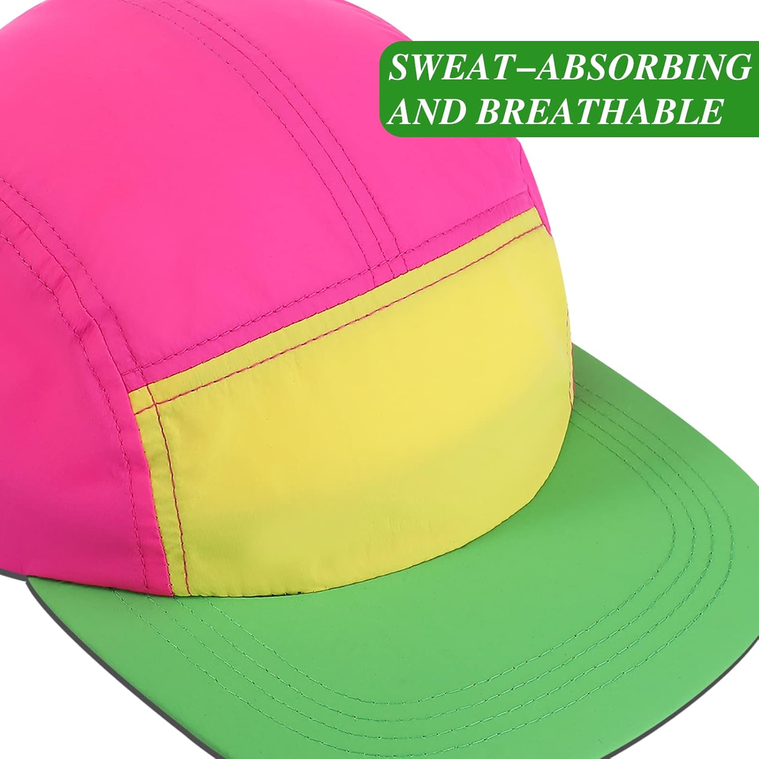 Cindeer Retro Neon 80s 90s Hat