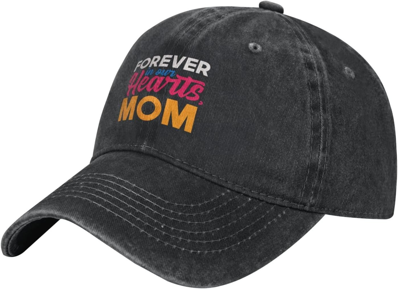 Forever in Our Hearts Mom Baseball Cap