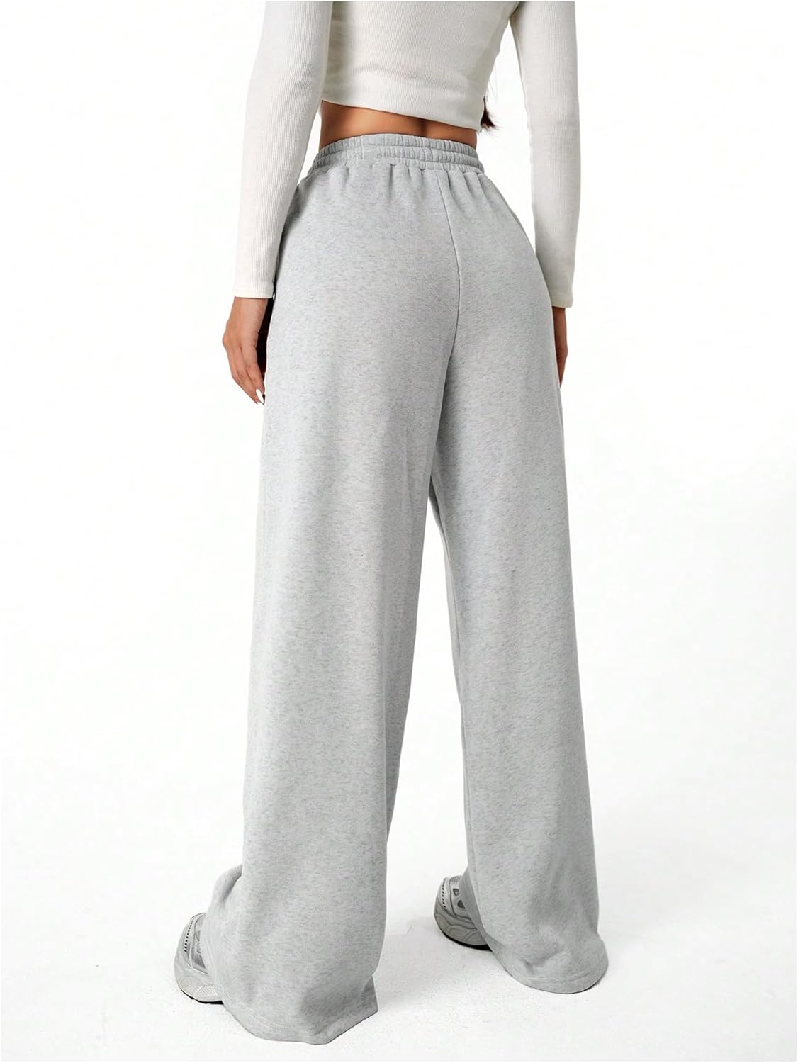 GORGLITTER Girls Bow Wide Leg Sweatpants