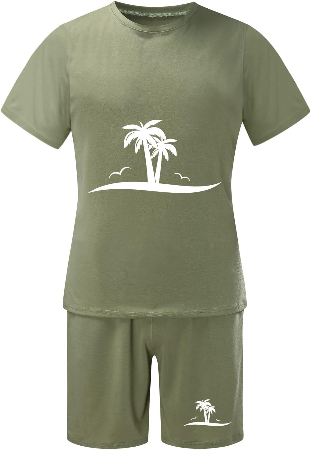 Mens Lightweight Relaxed Fit Tracksuit Set - Summer Beachwear