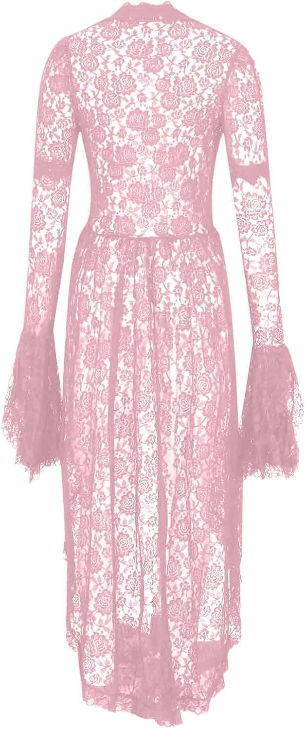 Victorian Lace Bell Sleeve Dresses