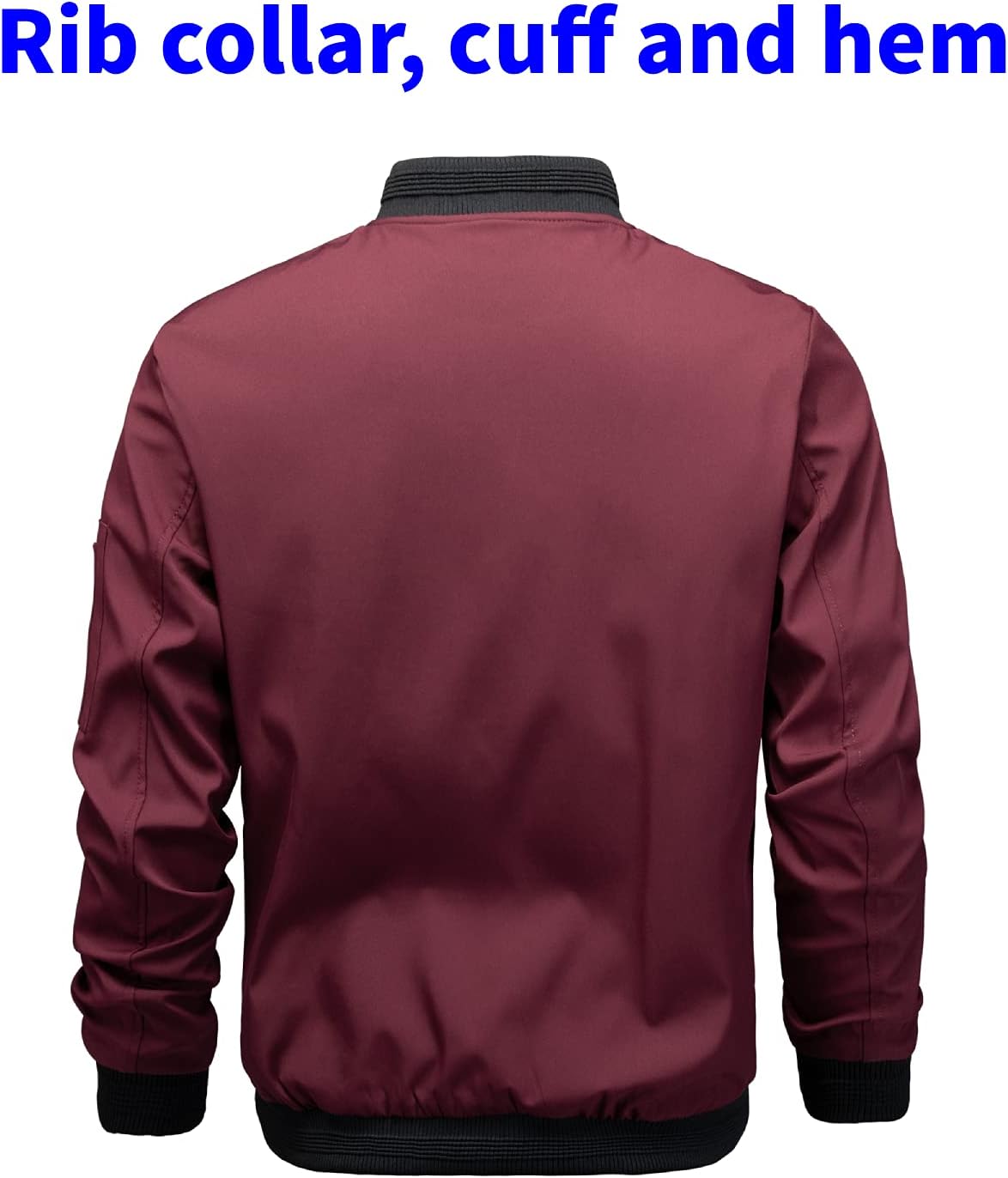 Mens Lightweight Bomber Jacket