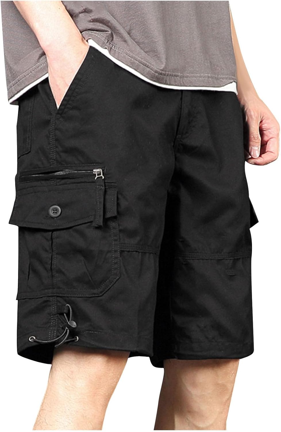 Mens Summer Cotton Bermuda Shorts Casual Trendy erad for Men