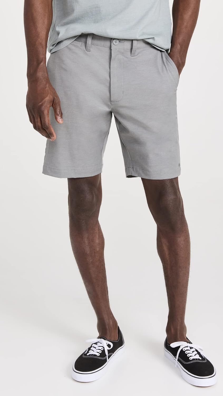 RVCA Mens Back in Hybrid Short Stretch Durable Design