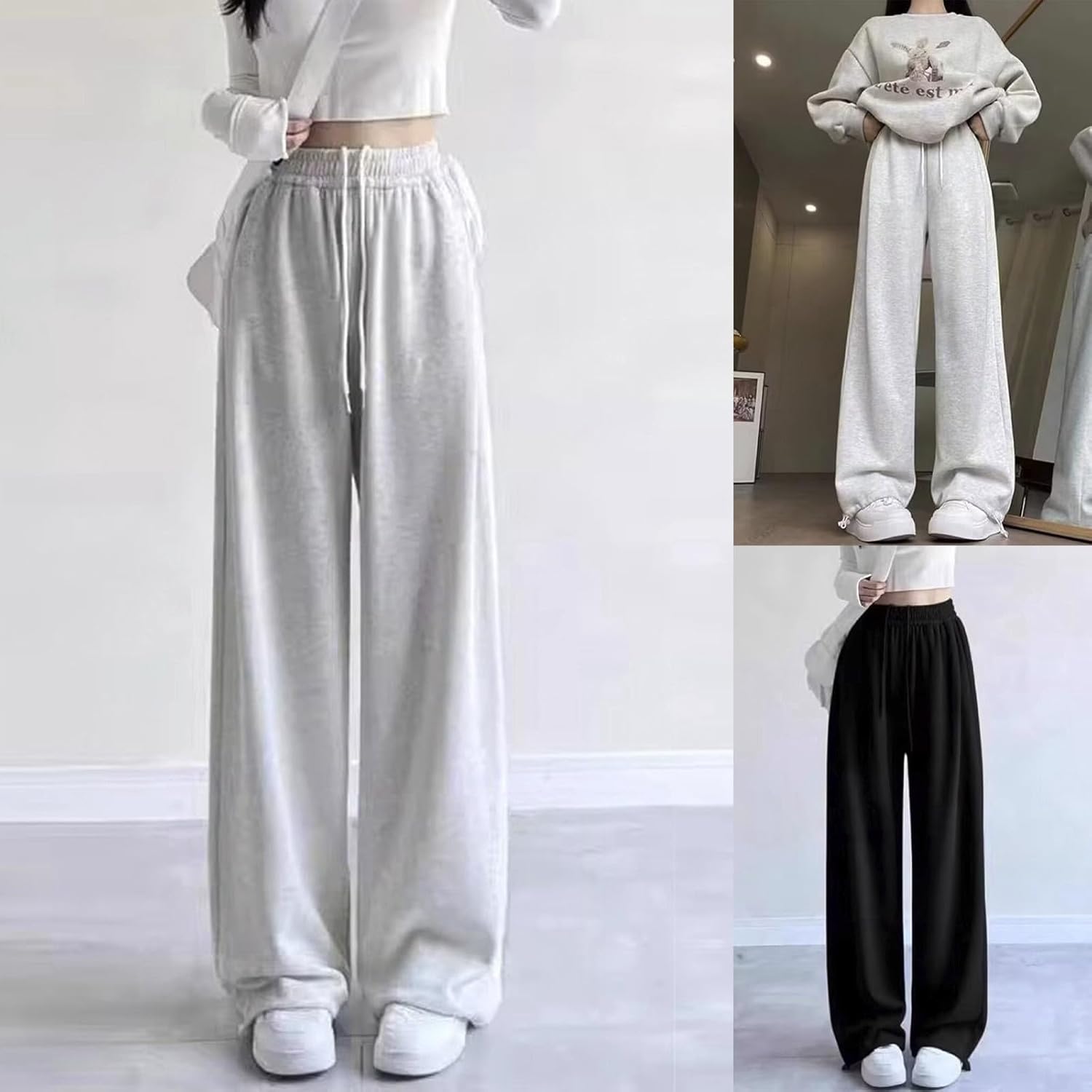Width-Less Basic Sweatpants