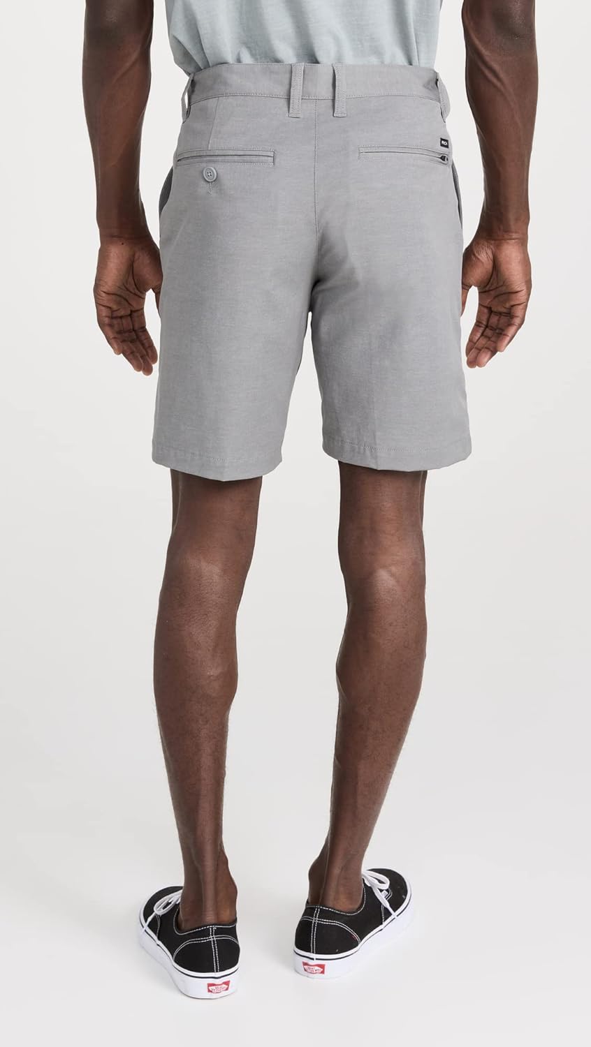 RVCA Mens Back in Hybrid Short Stretch Durable Design