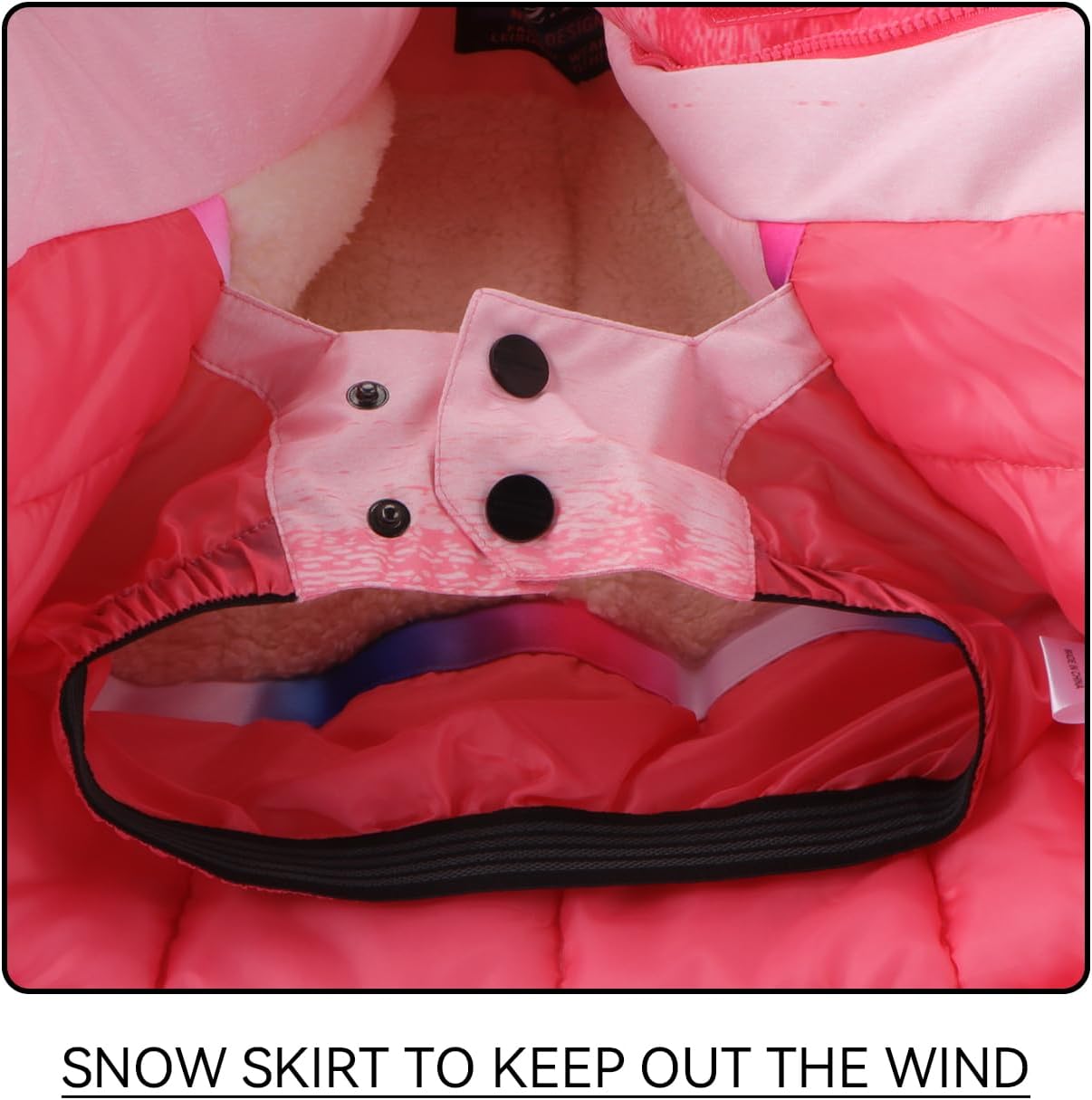 Kids Skiing Set - Raining Snow Protection for Boys Girls