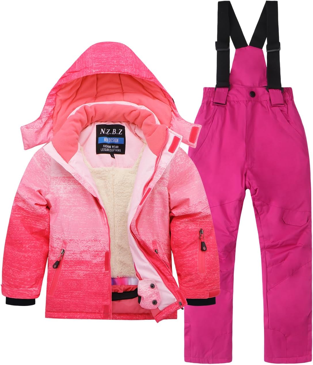 Kids Skiing Set - Raining Snow Protection for Boys Girls