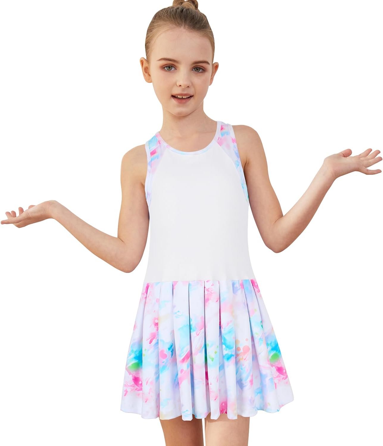 MODAFANS Girls Tennis Golf Pickleball Dress