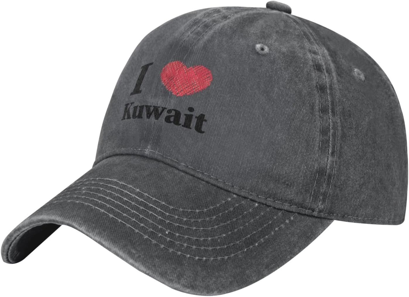 RTATBY I Love Kuwait Baseball Cap