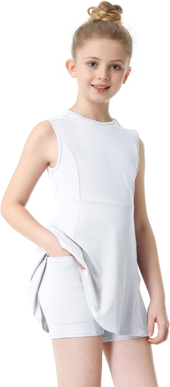 Eymitory Girls Tennis Golf Outfit Quick Dry Fun for Girls