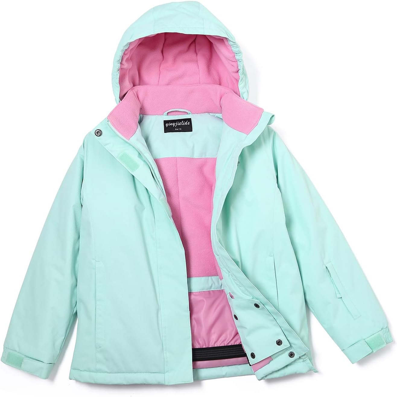 Girls Waterproof Ski Jacket Warm Durable