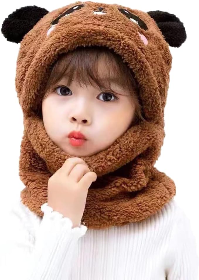 Winter Kids Hat Scarf Set