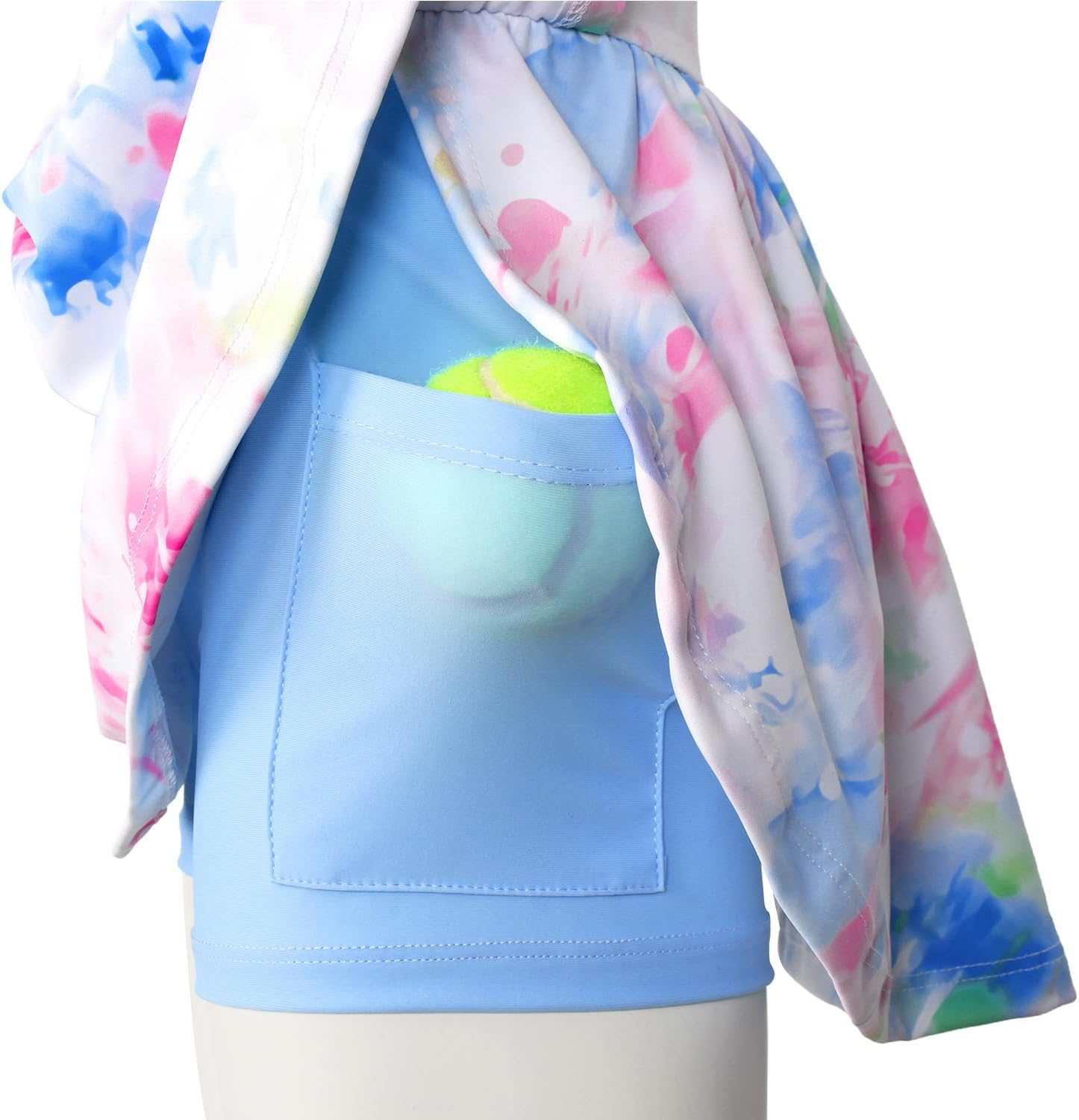 MODAFANS Girls Tennis Golf Dress athletic pleated and stylish